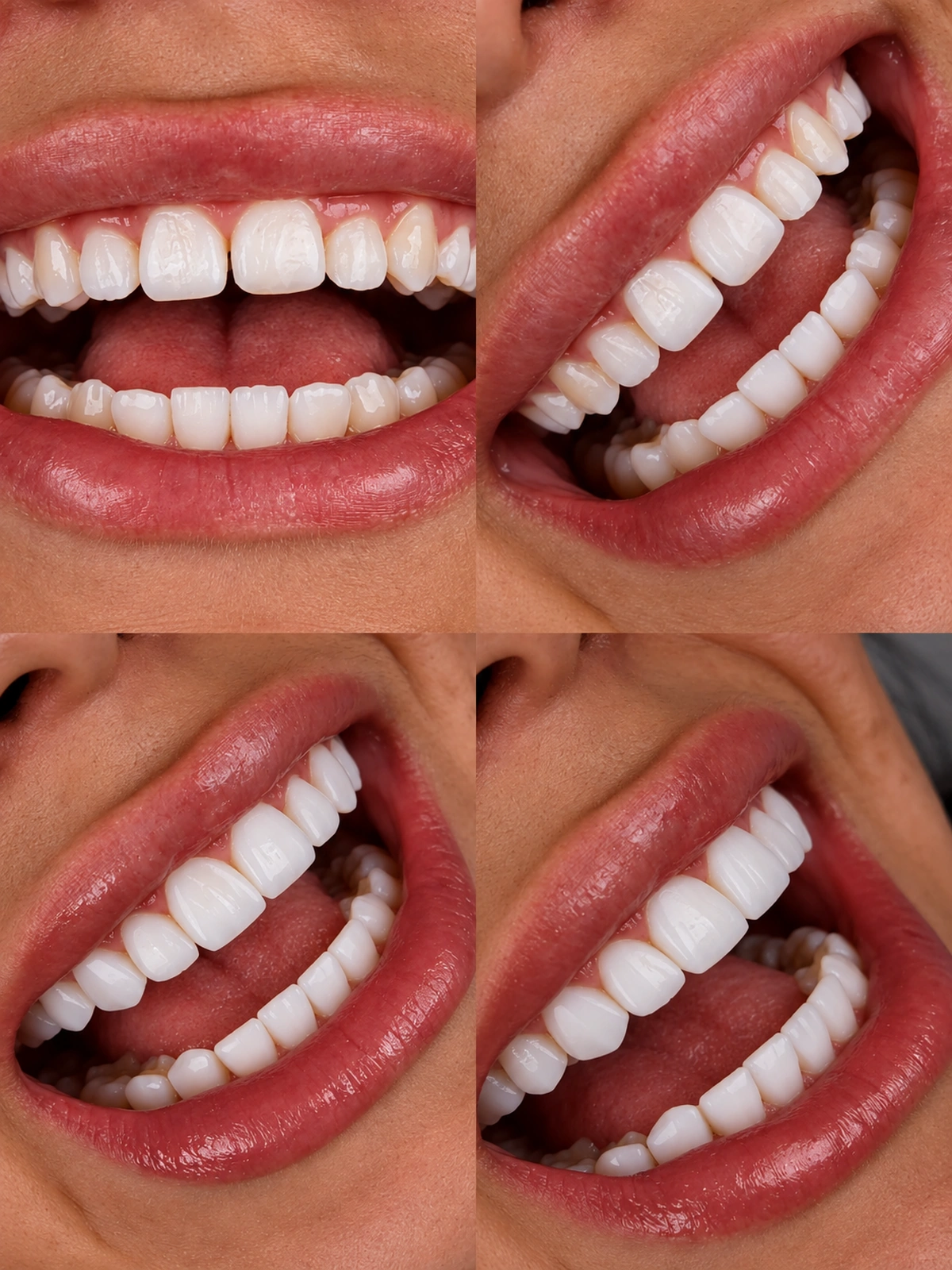 Transformação com Lentes Tradicionais para renovar o sorriso.